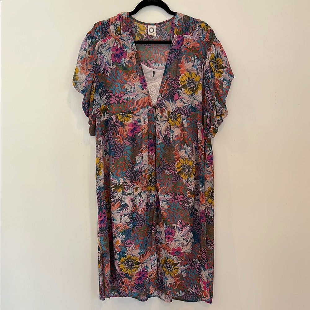 Anthropologie Boho Floral Dress